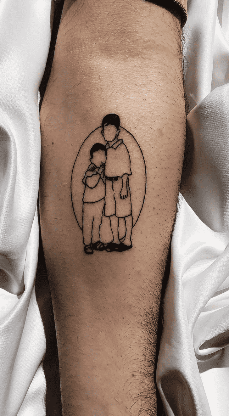 Brother Tattoo Photograph