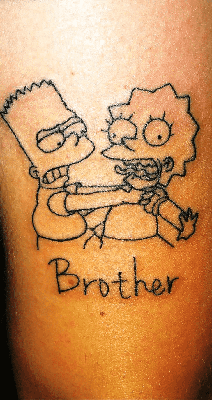 Brother Tattoo Photograph