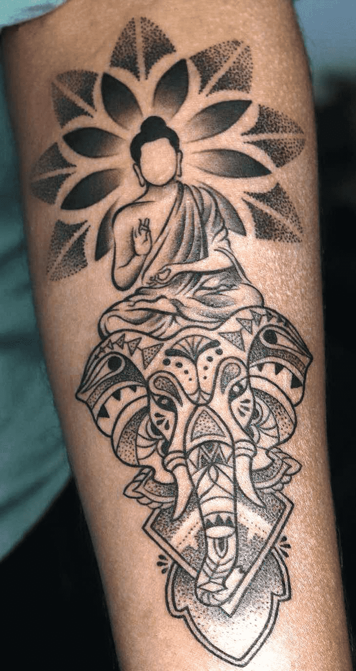 Buddha Tattoo Portrait