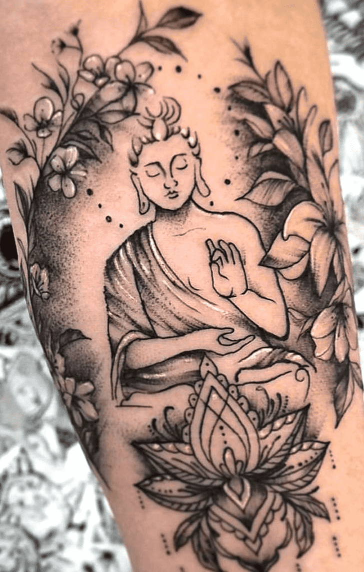 Buddha Tattoo Portrait