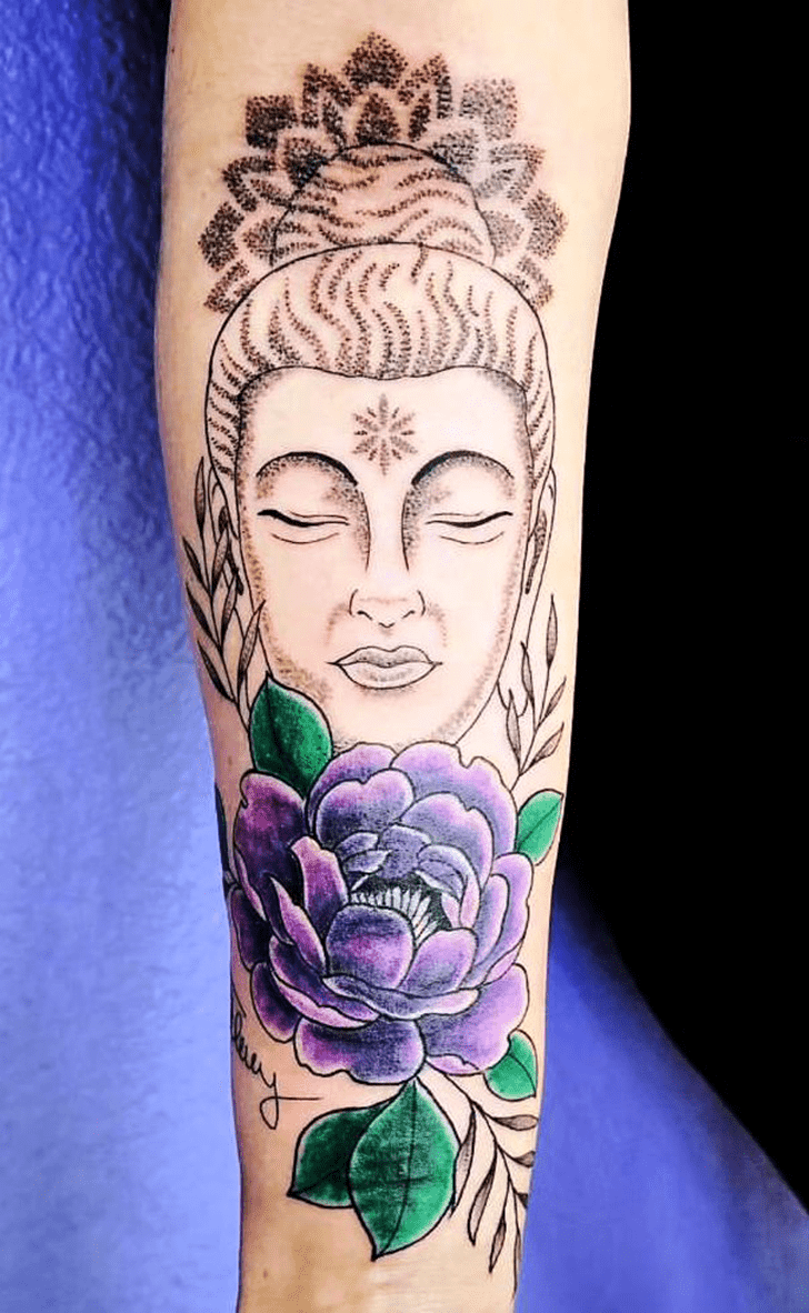 Buddha Tattoo Photograph