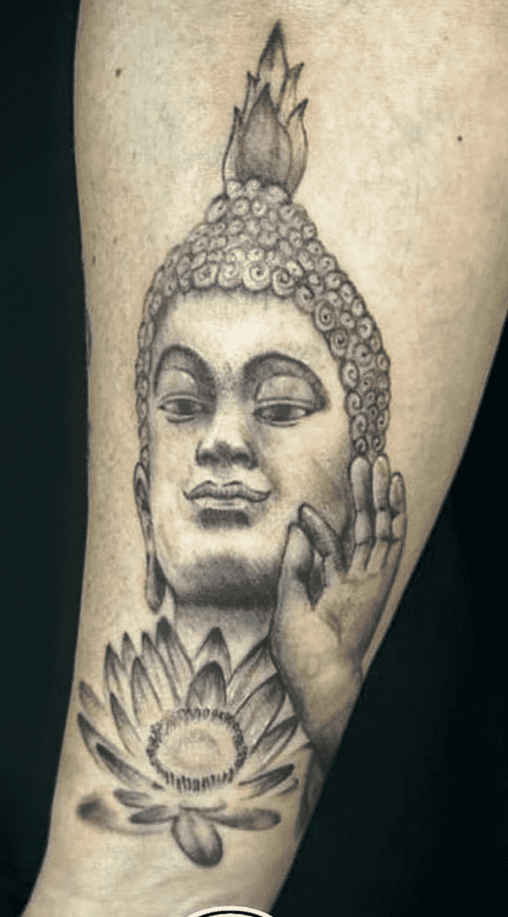 Buddha Tattoo Shot