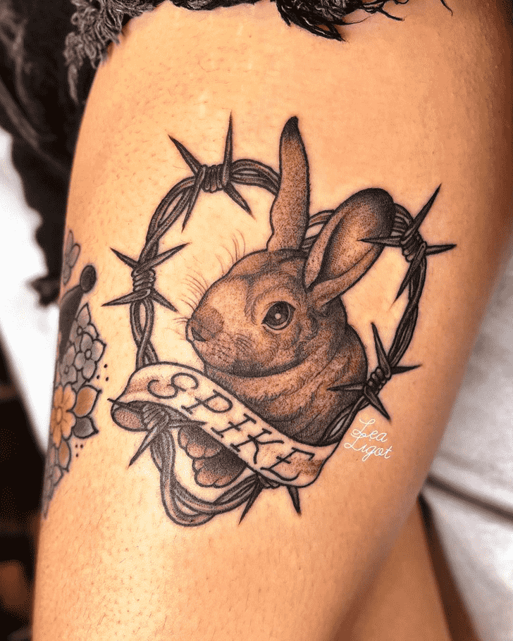 Bunny Tattoo Portrait