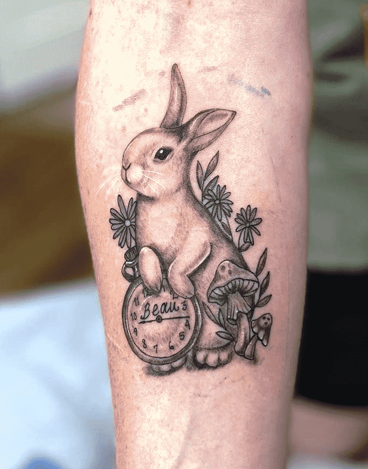 Bunny Tattoo Figure