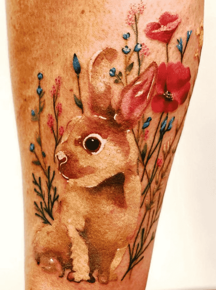 Bunny Tattoo Shot