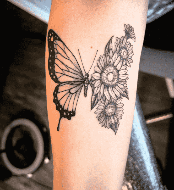 Butterfly Tattoo Figure