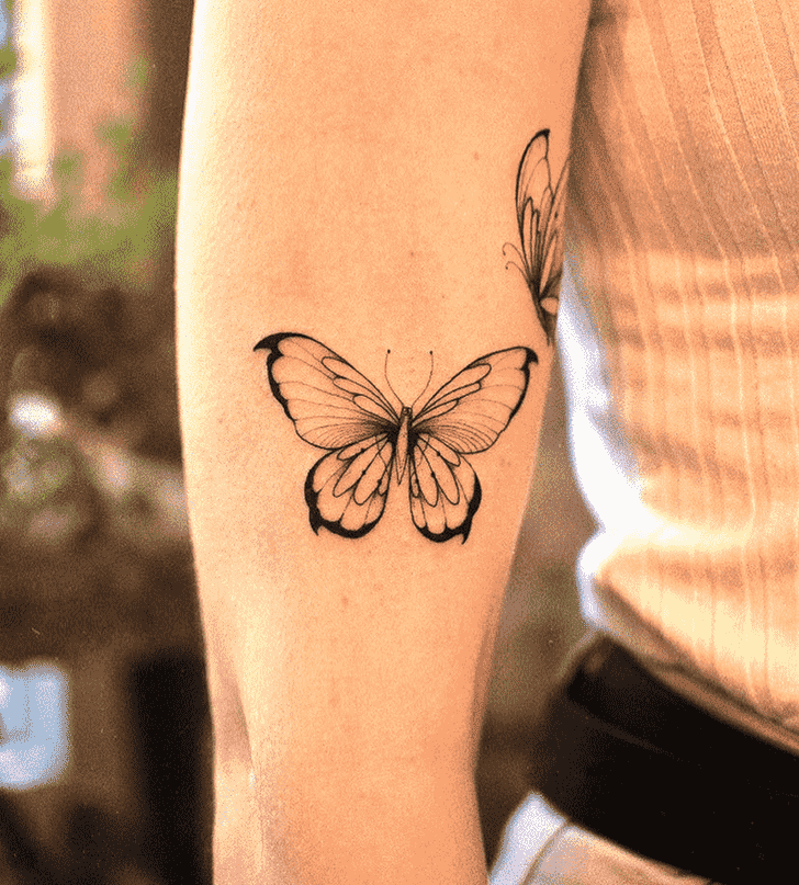 Butterfly Tattoo Photograph