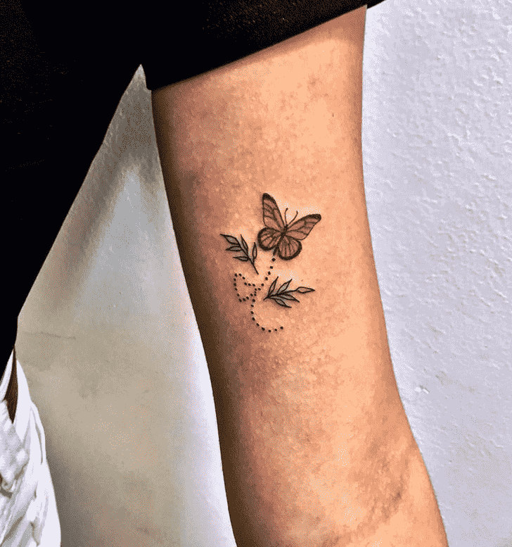Butterfly Tattoo Portrait