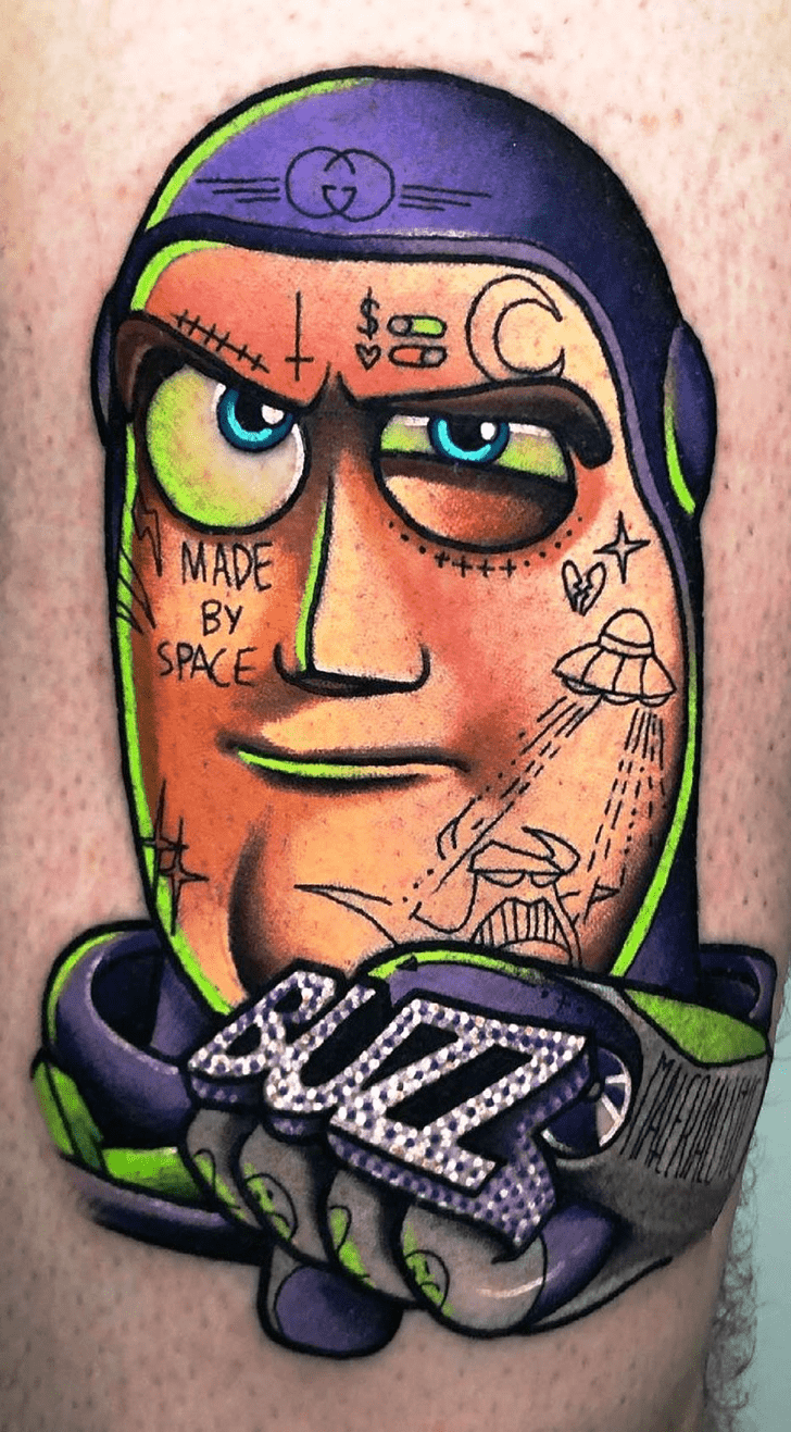 Buzz Lightyear Tattoo Ink