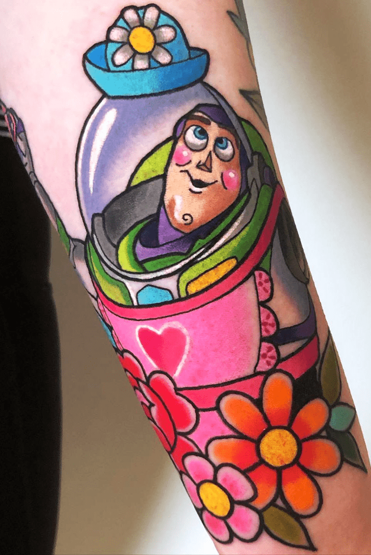 Buzz Lightyear Tattoo Shot