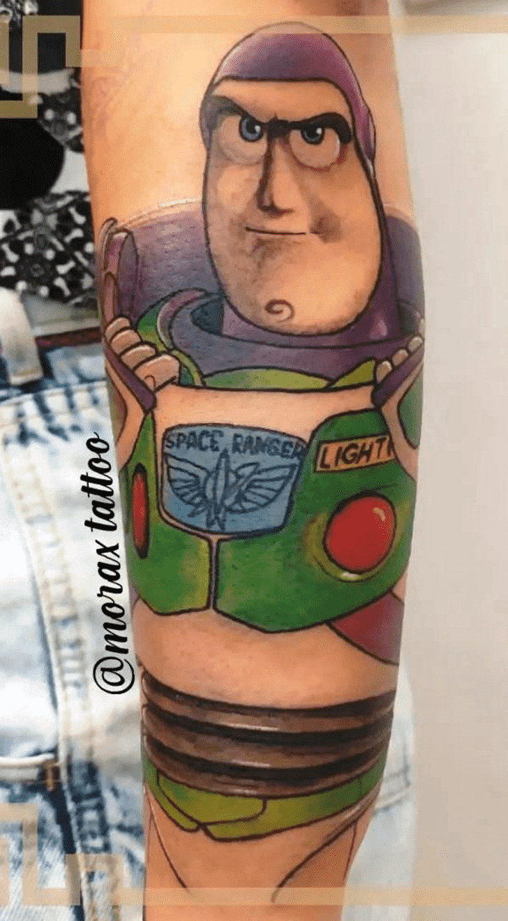 Buzz Lightyear Tattoo Portrait