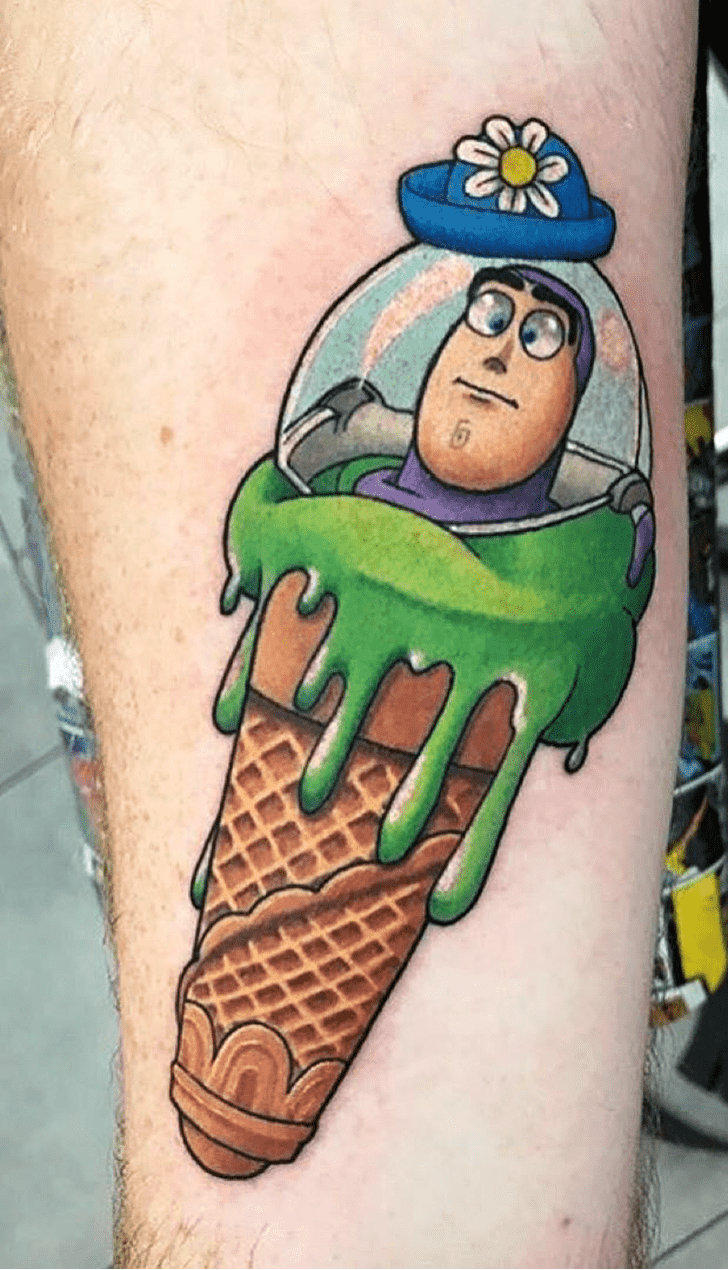 Buzz Lightyear Tattoo Shot
