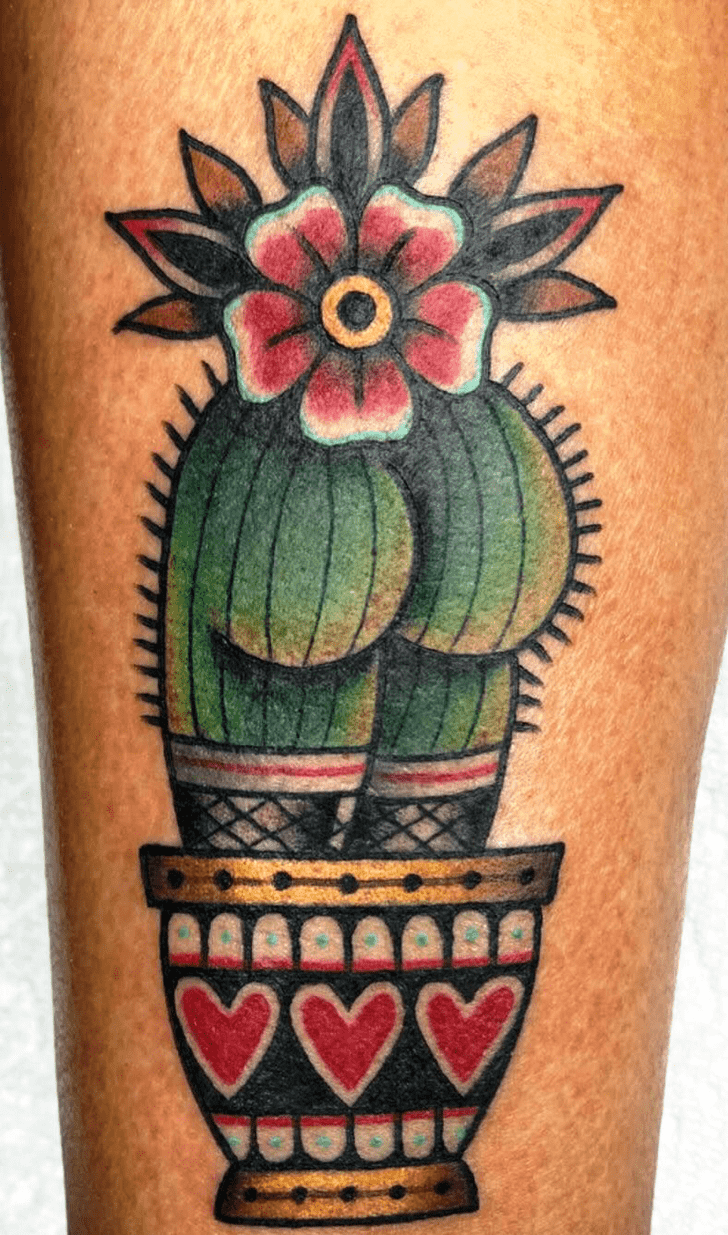 Cactus Tattoo Photograph
