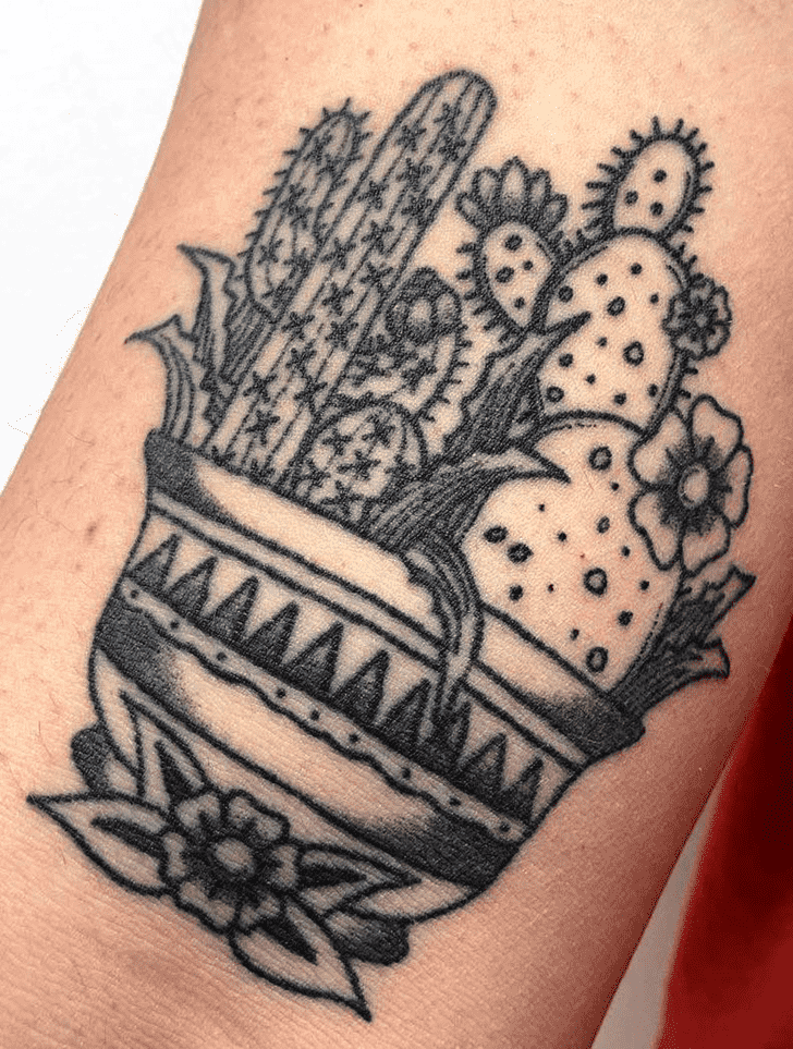 Cactus Tattoo Portrait