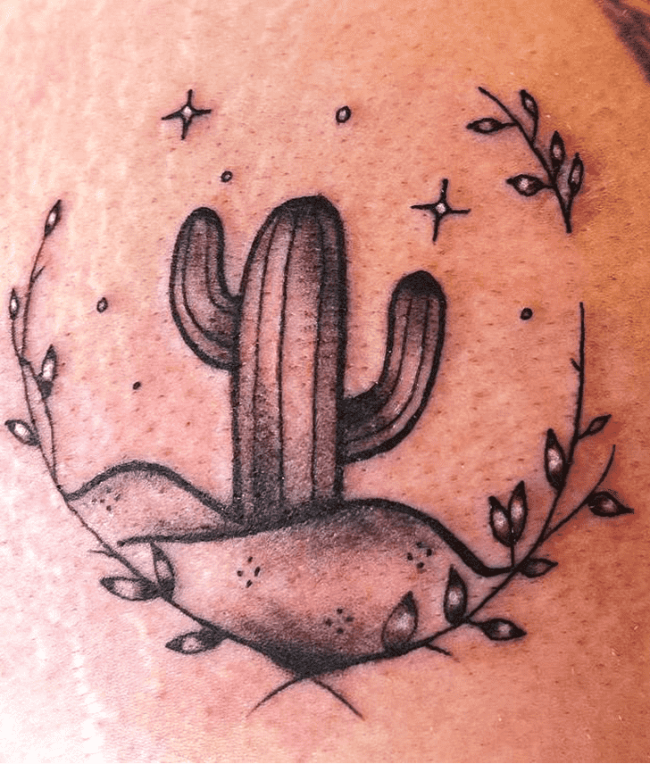 Cactus Tattoo Portrait