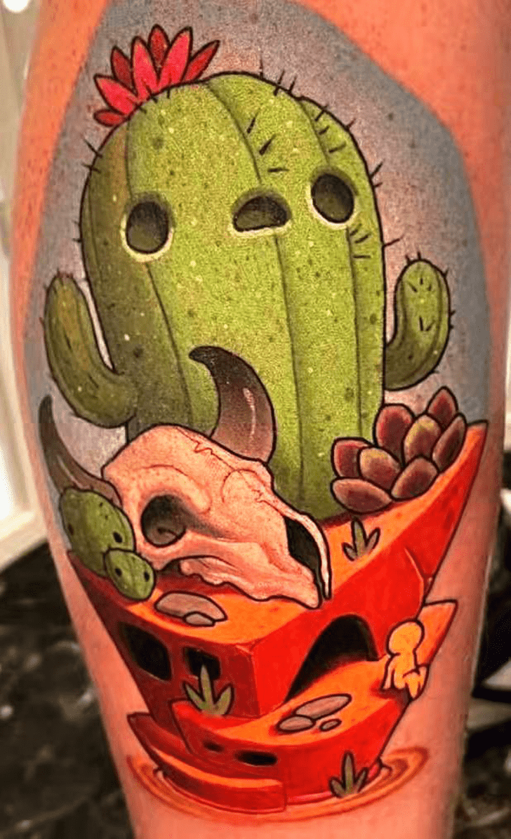 Cactus Tattoo Ink