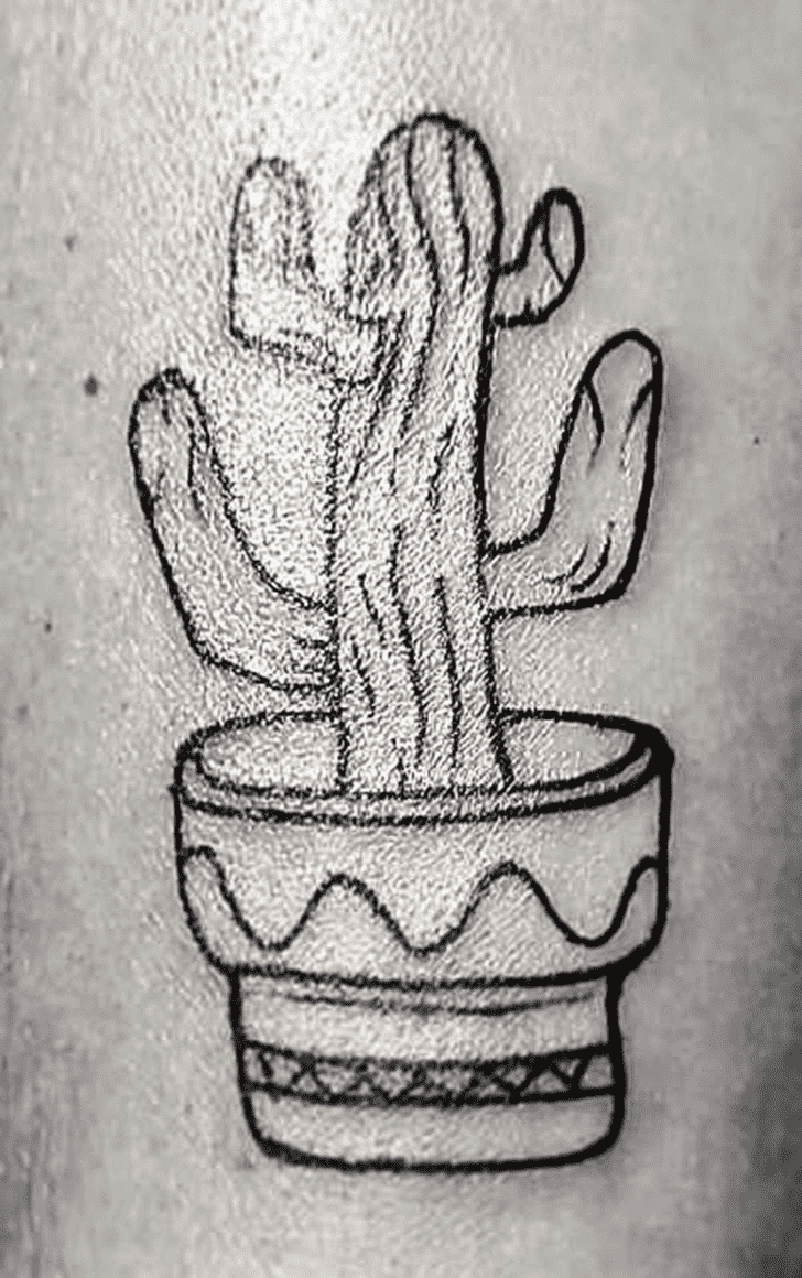 Cactus Tattoo Figure