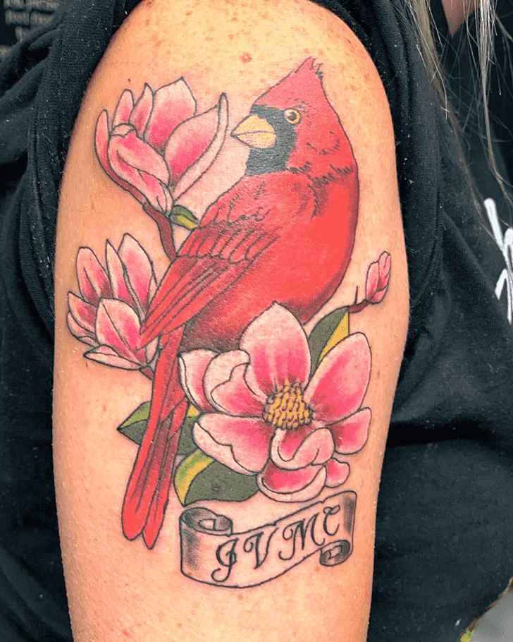 Cardinal Tattoo Portrait
