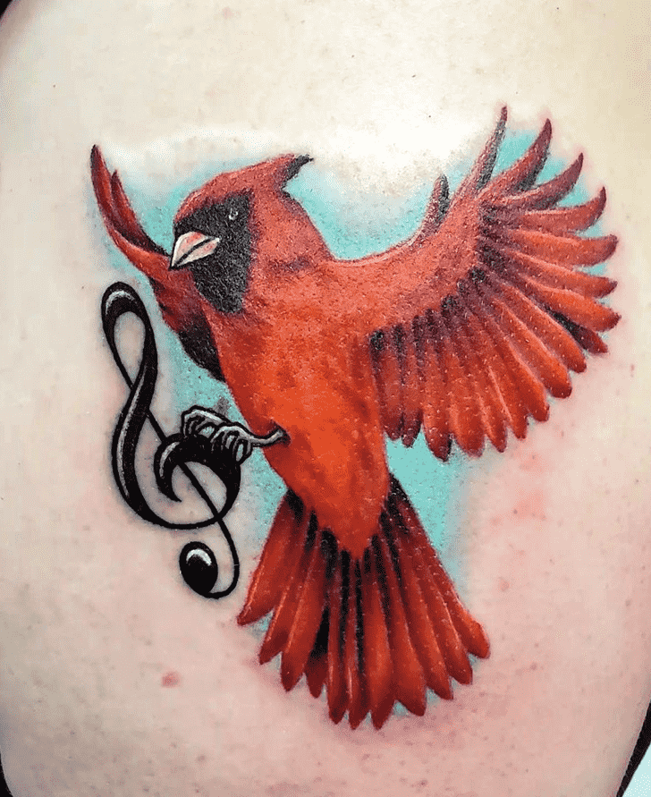 Cardinal Tattoo Picture