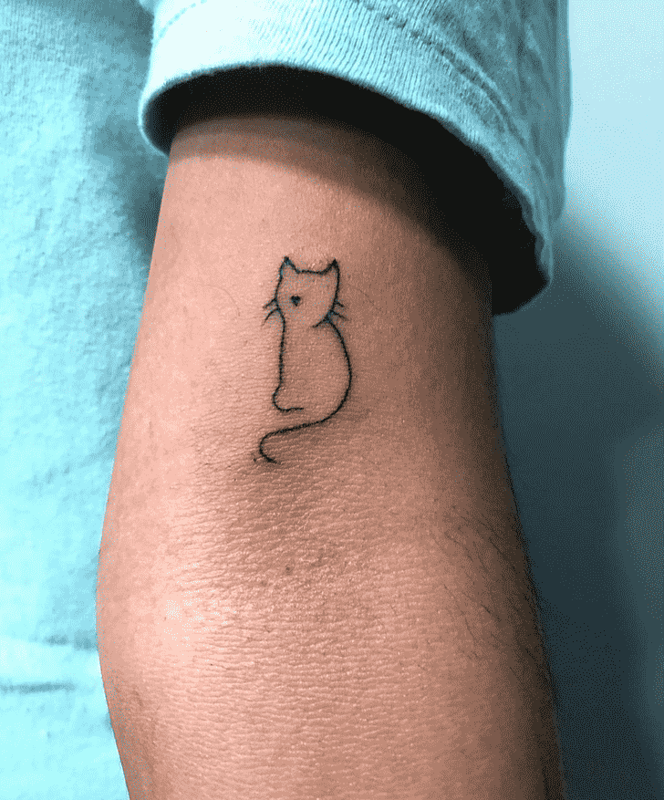 Cat Tattoo Design Image