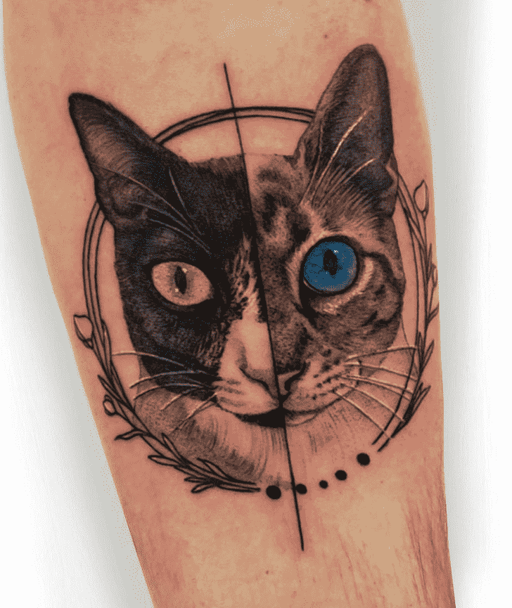 Cat Tattoo Photograph