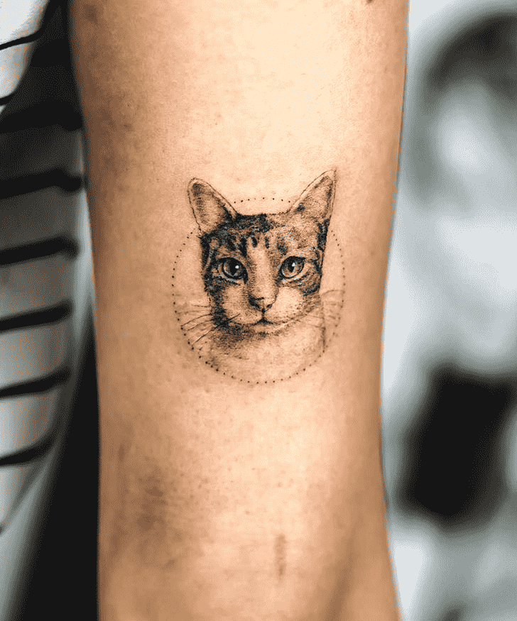 Cat Tattoo Design Image