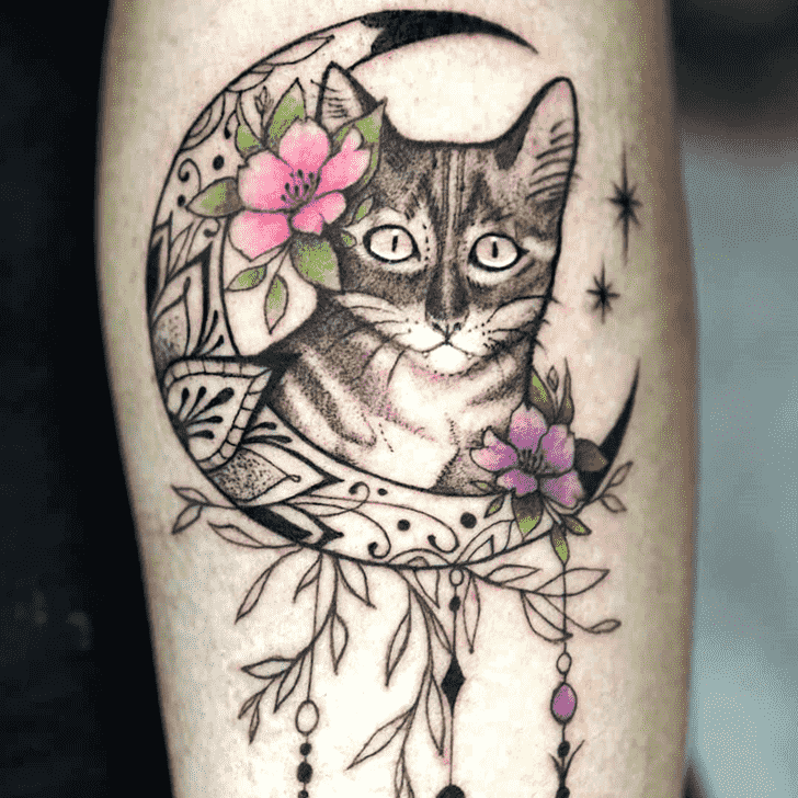 Cat Tattoo Photograph