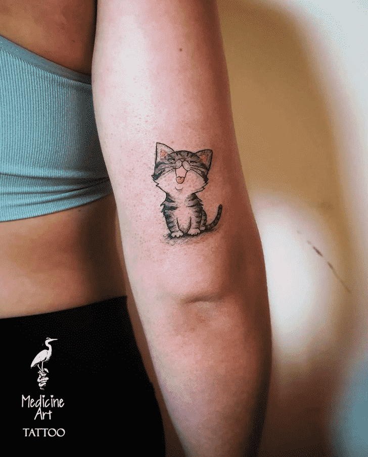 Cat Tattoo Photo