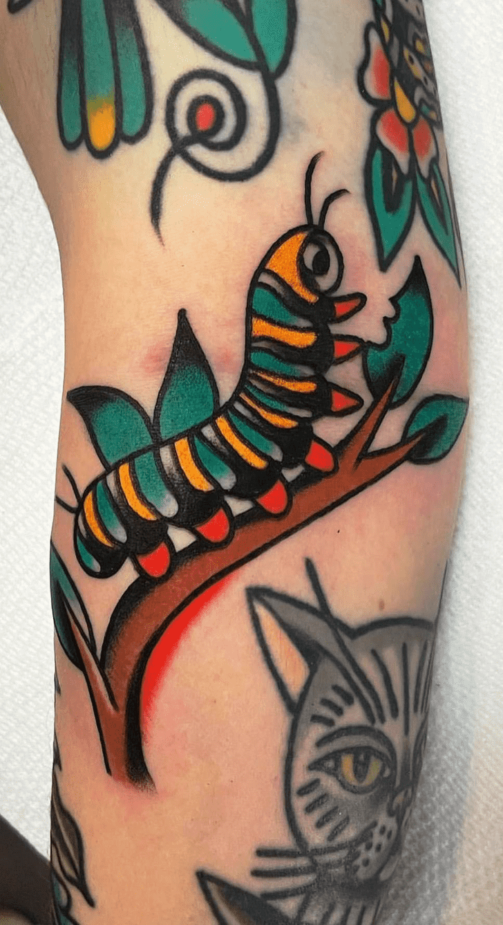 Caterpillar Tattoo Snapshot