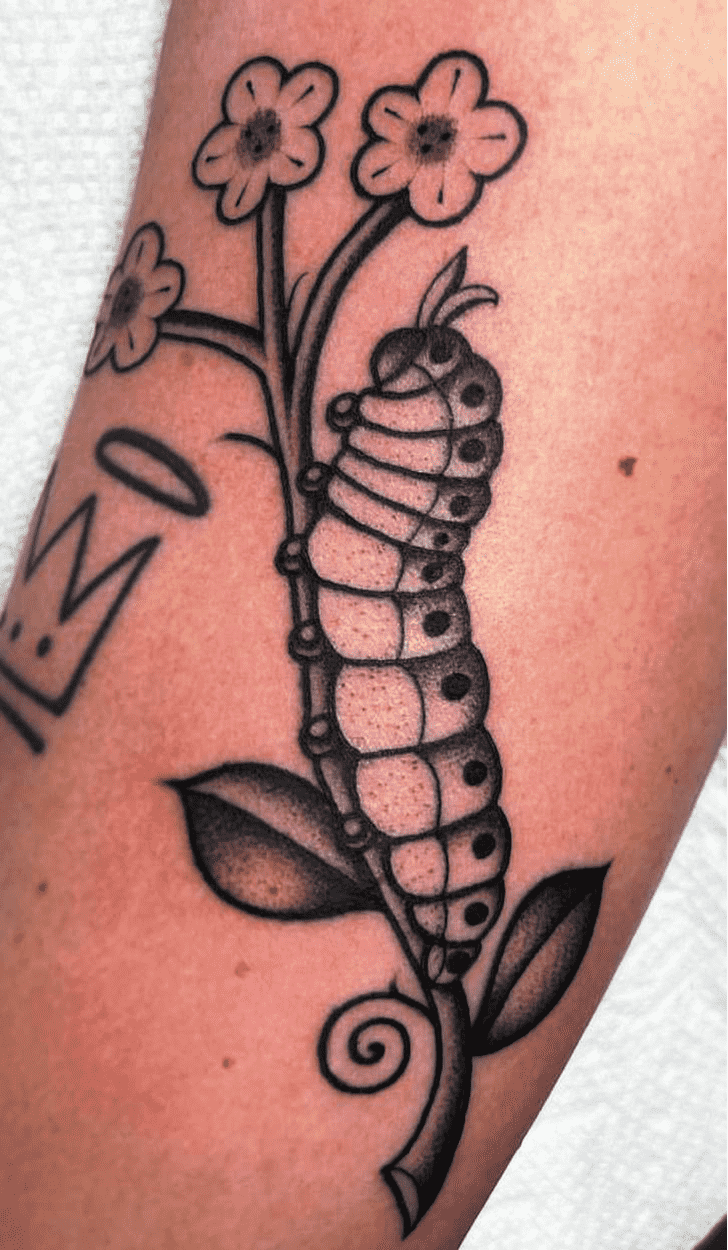 Caterpillar Tattoo Design Image