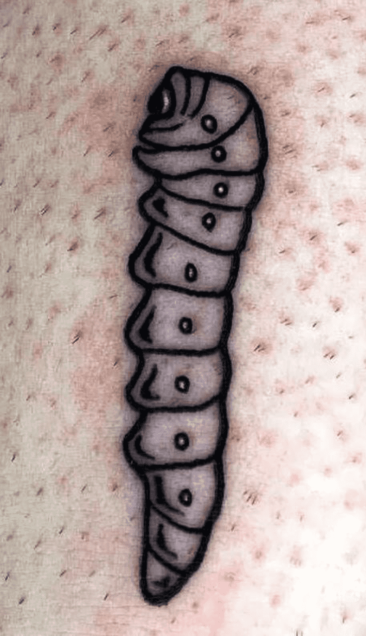 Caterpillar Tattoo Ink