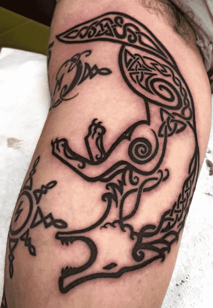 Celtic Tattoo Photograph