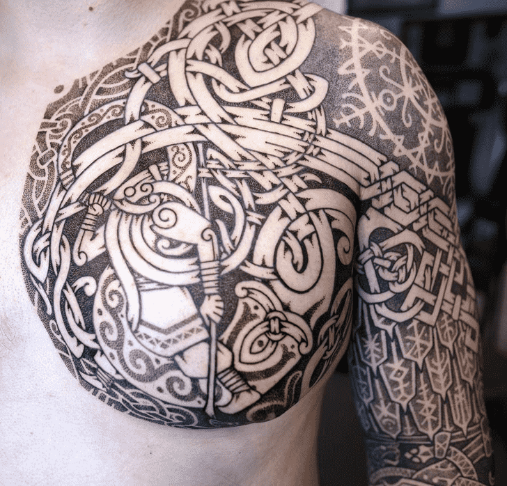 Celtic Tattoo Photograph