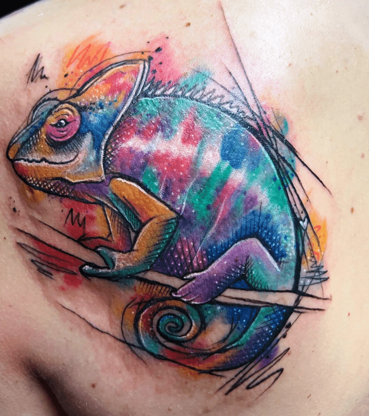 Chameleon Tattoo Ink