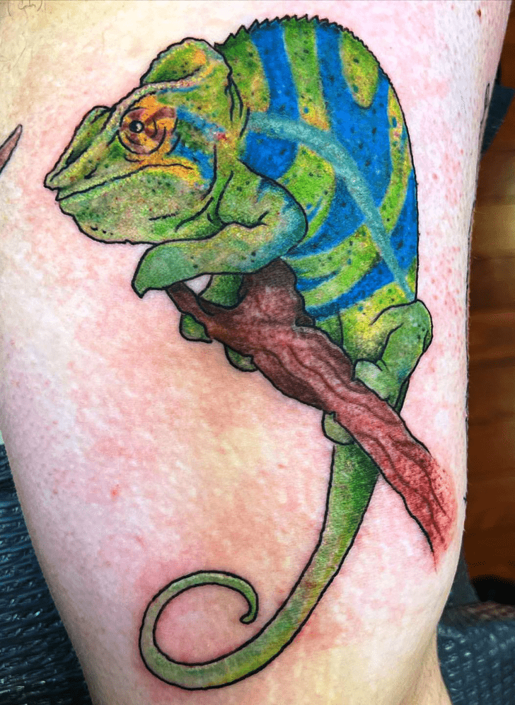 Chameleon Tattoo Snapshot