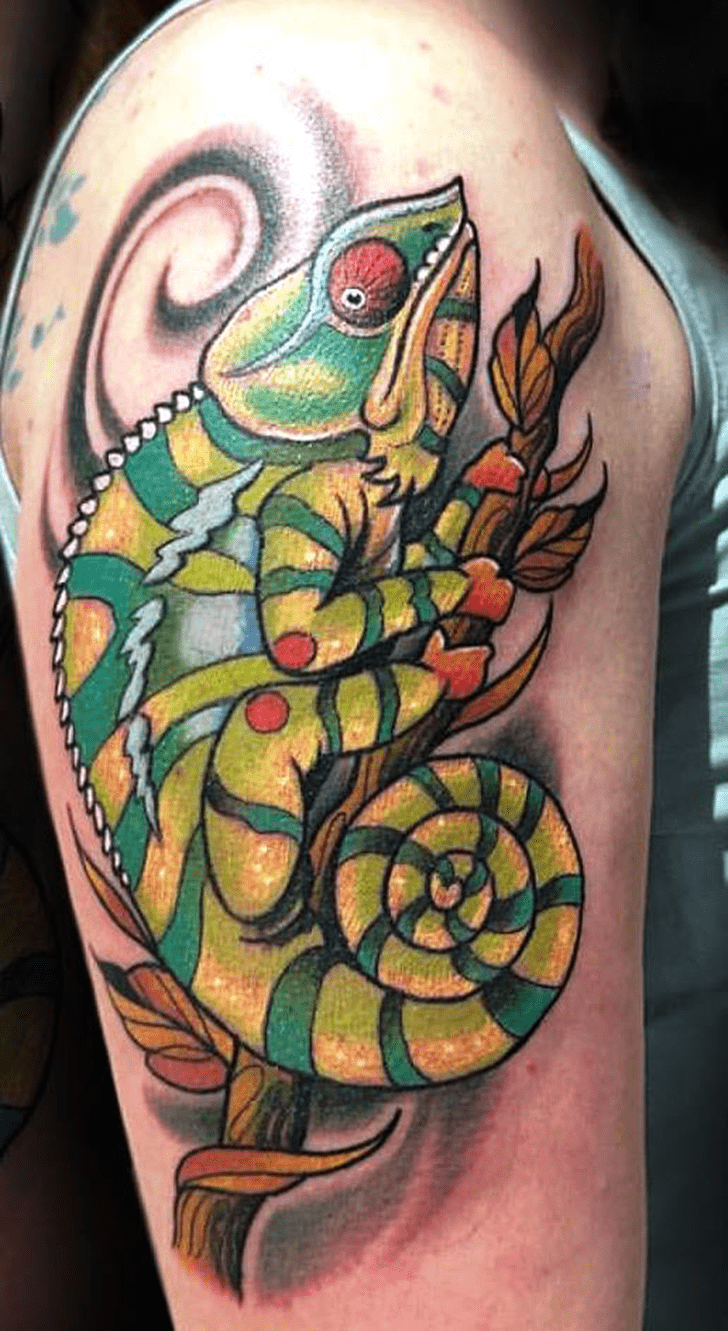 Chameleon Tattoo Picture