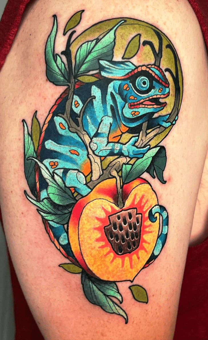 Chameleon Tattoo Snapshot