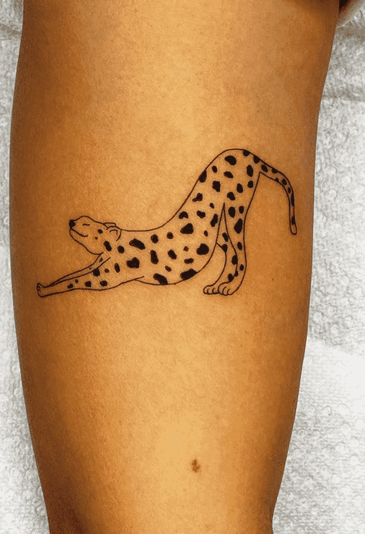Cheetah Tattoo Design Image