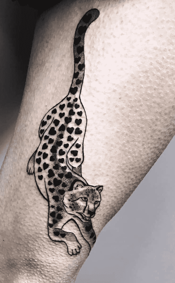 Cheetah Tattoo Design Image