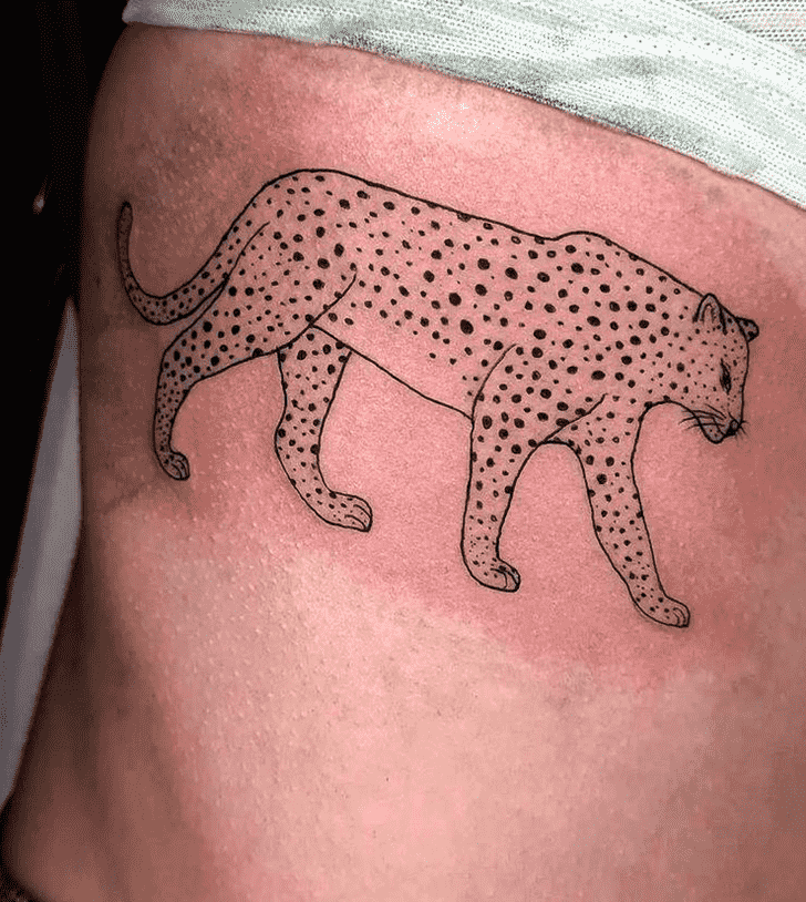 Cheetah Tattoo Figure