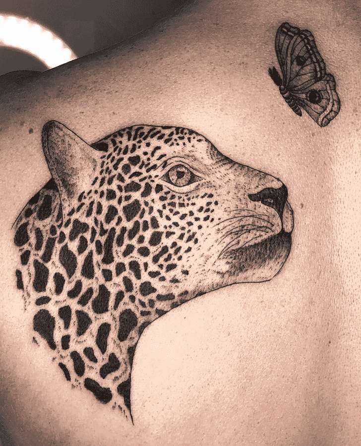 Cheetah Tattoo Photograph