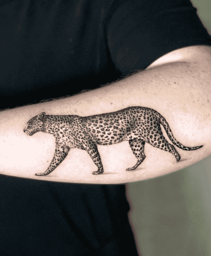 Cheetah Tattoo Ink