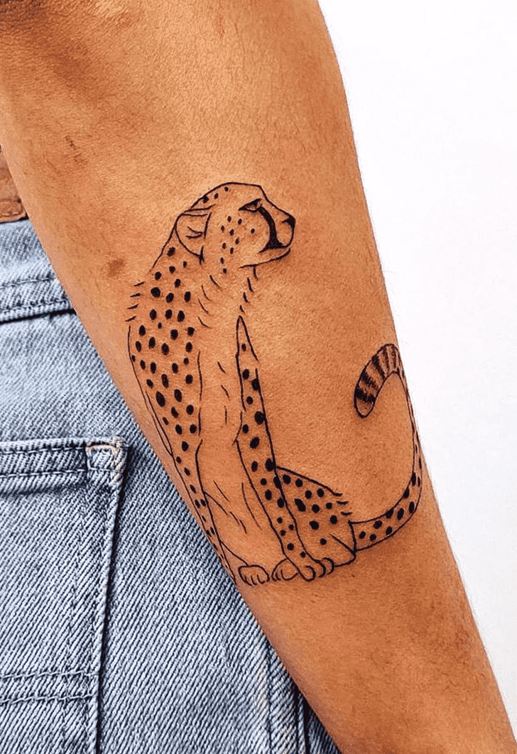 Cheetah Tattoo Ink