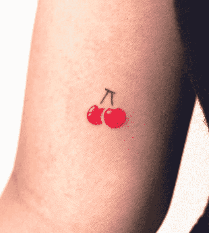 Cherry Tattoo Portrait