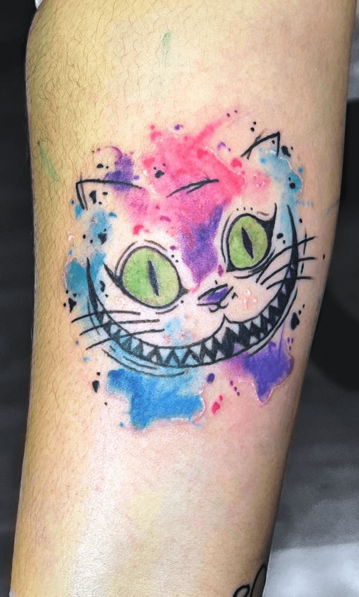 Cheshire Cat Tattoo Shot