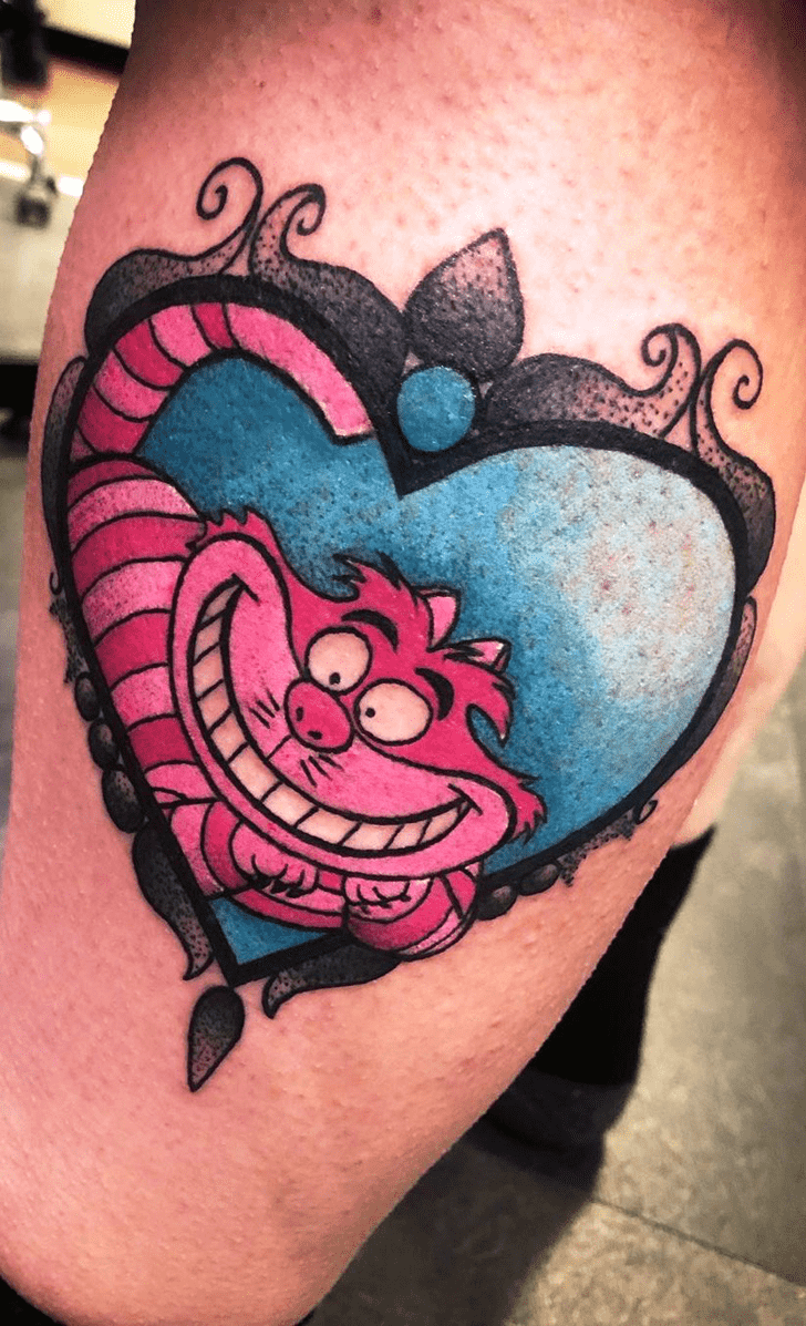 Cheshire Cat Tattoo Portrait