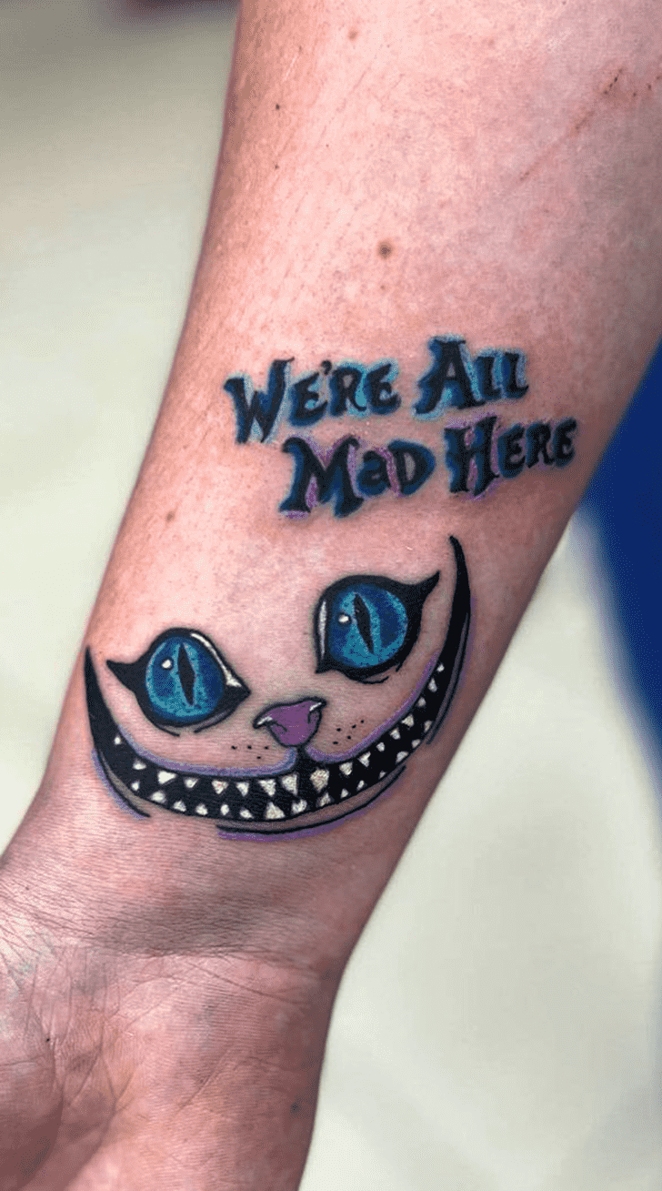 Cheshire Cat Tattoo Shot