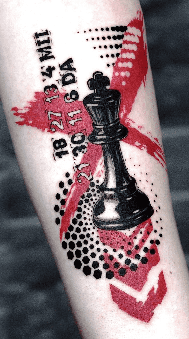 Chess Tattoo Portrait