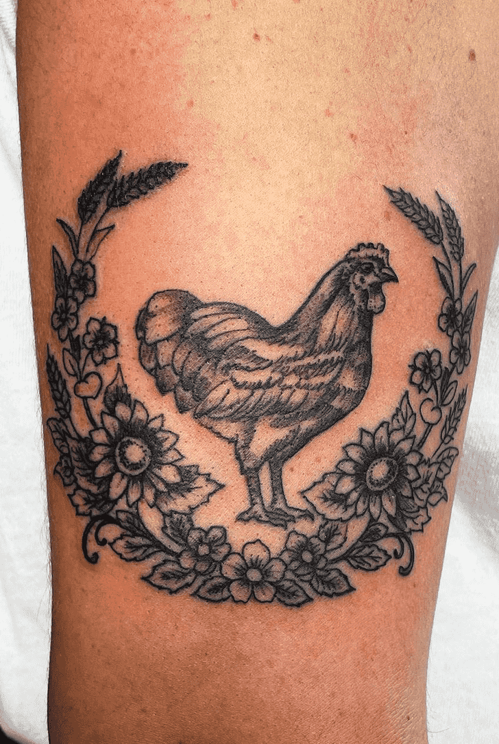 Chicken Tattoo Photo
