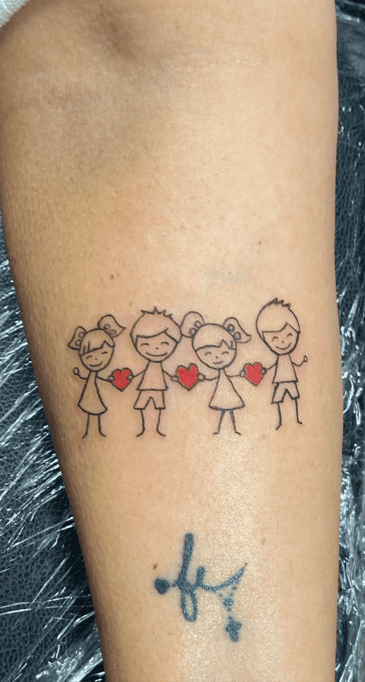 Children Tattoo Ink